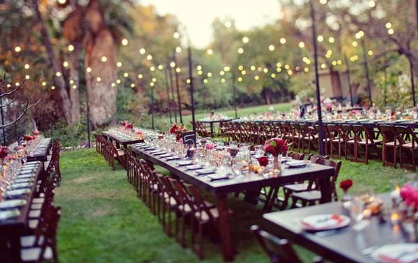 outdoor wedding