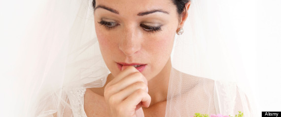 A worried bride